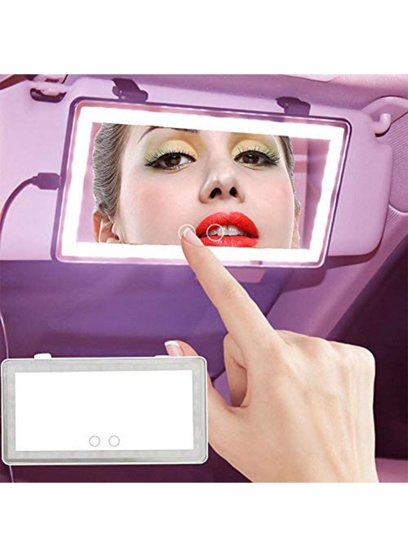LIMOS Sun Visor Mirror LED Makeup Sun-Shading Cosmetic Driving Vanity Mirror - Image 5