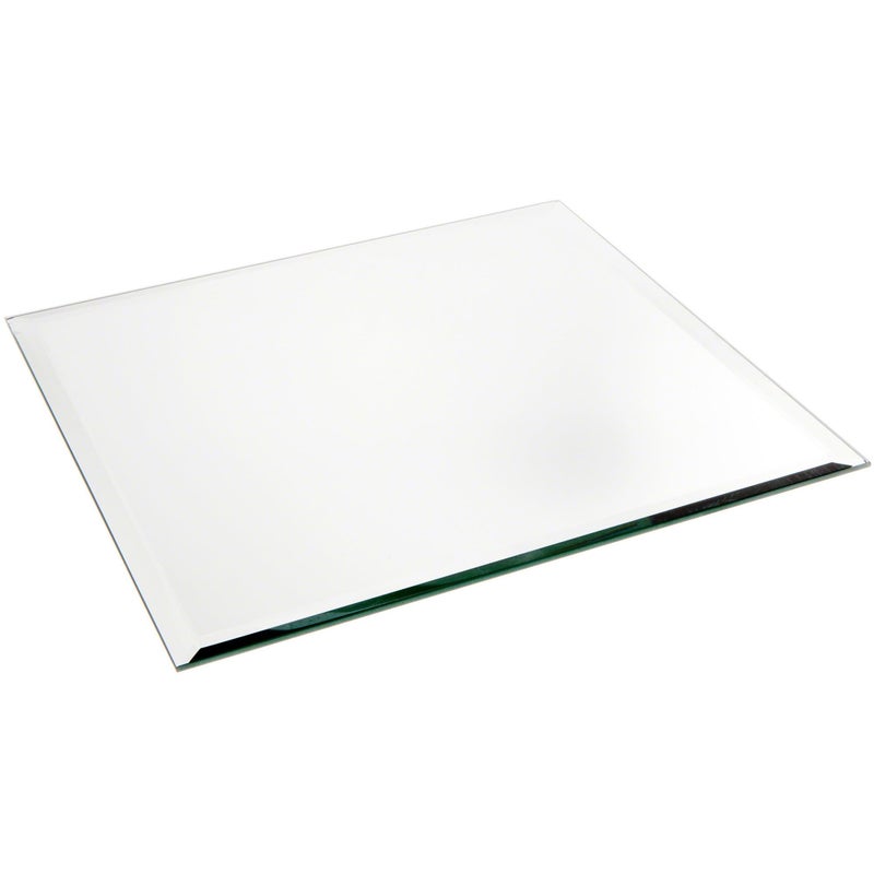 Plymor Plymor 12 Square 5mm Thick Beveled Glass Mirror Pack of 4 