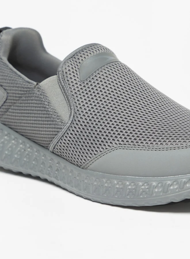 داش Men'S Textured Slip-On Walking Shoes With Pull-Up Tabs