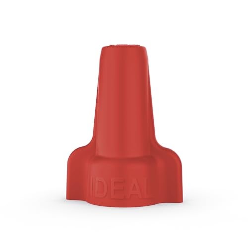 Ideal Industries IDEAL Electrical 30-452 Wing-Nut 452 Wire Connector, Red (Pack of 100) - Image 1