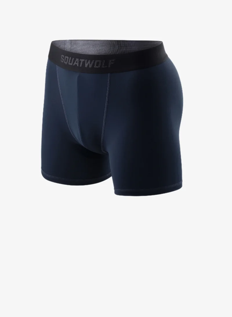 Squatwolf NAVY 5” 3 Pack Performance Boxer for Men | Best Price UAE