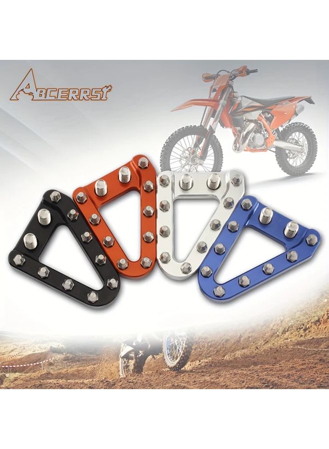 Motorcycle Rear Brake Pedal for KTM SUZUKI EXC XCF SX 125 250 300 Green Textured Grip - Image 2