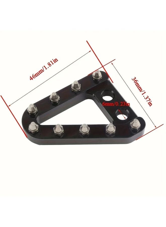 Motorcycle Rear Brake Pedal for KTM SUZUKI EXC XCF SX 125 250 300 Green Textured Grip - Image 3
