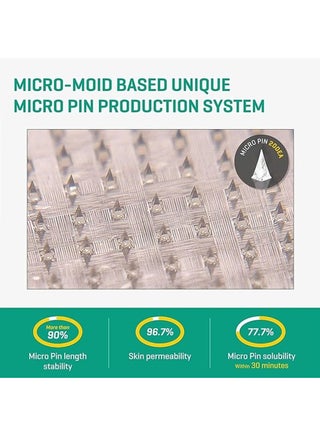 Micro Pin Spot Patch - Microneedle Hydrocolloid Pimple Patch With Salicylic And Hyaluronic Acid - Skin Troubles Care Focused Spot Cover - Pack Of 1, 14Mm 9 Counts 100ml - view 4