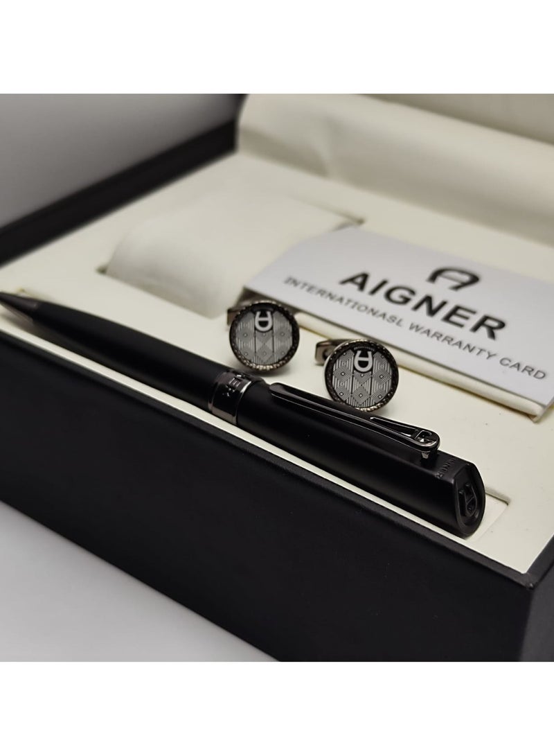 Aigner pen and cufflink  New, new, latest release