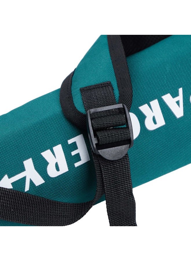 TOPARCHERY Arrow Quiver Holder Hip Large Capacity Arrow Backpack Bag Compound Recurve Bow Practice Target Nylon Arrow Bag Quiver Suitable for Youth and Adults (Green) - Image 3