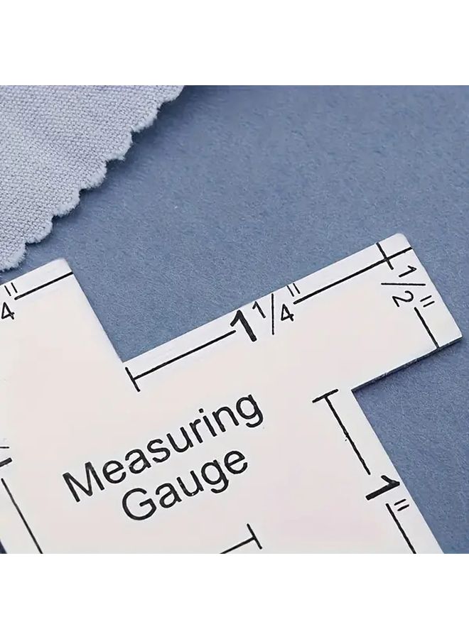 Clear Acrylic Quilting Ruler 6 x 13 7 Inch Transparent Measuring Tool For Sewing - Image 4
