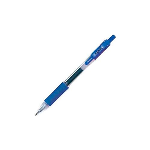 Zebra Pen Sarasa Dry X20 Retractable Gel Pen Fine Point 05mm Blue Ink Case of 6 72 Count Total - Image 1