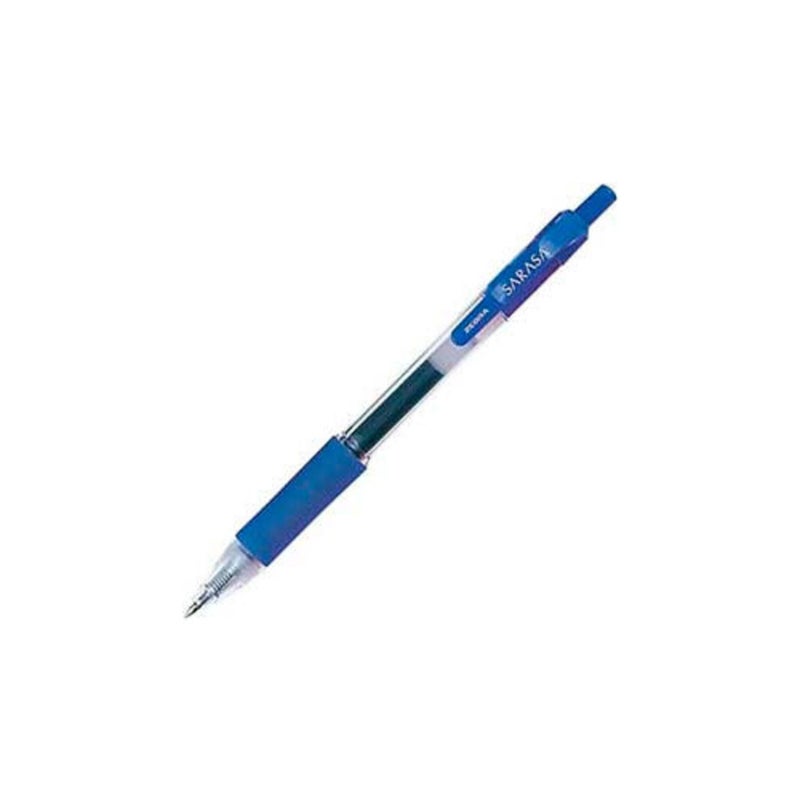 Zebra Pen Sarasa Dry X20 Retractable Gel Pen Fine Point 05mm Blue Ink Case of 6 72 Count Total - Image 2