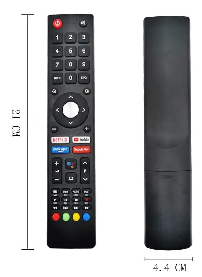 ELTRAZONE Replacement Remote Control SABA Changhong ChiQ GCBLTV02ADBBT for Changhong ChiQ Saba Smart TV Models L32H7S, SA40S67A9, L40H7A, L50H7A, U55IP7UHD, U58H7A, U65H7S – Battery Included  - Image 3