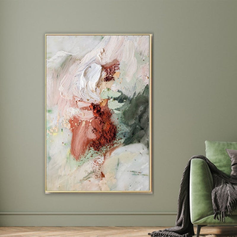 ماركتنا لوحة قماشية بتصميم مودرن مع برواز مجوف مقاس (60×90) قطعة واحدة - Image 1