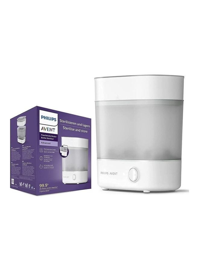 Philips Avent Advanced Bottle Steriliser, Kills 99.9% Of Germs, 10 Min Sterilising Cycle - Image 2