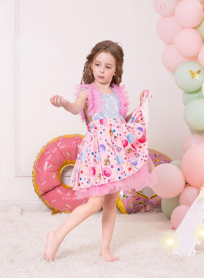 OBEEII OBEEII Candy Land Dress for Girls, Toddler Baby Girl Sleeveless  Sequin Princess Tulle Tutu Dress Pageant Sweet Birthday Party Dresses  Pink-Candy 18-24 Months | Best Price UAE | Dubai, Abu Dhabi