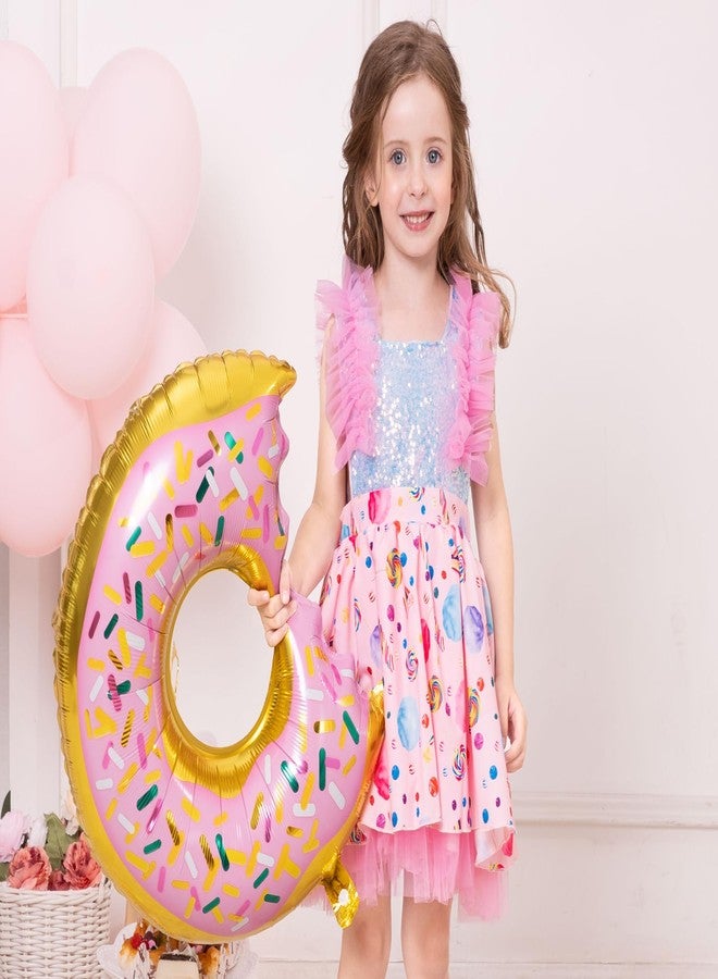 OBEEII OBEEII Candy Land Dress for Girls, Toddler Baby Girl Sleeveless  Sequin Princess Tulle Tutu Dress Pageant Sweet Birthday Party Dresses  Pink-Candy 18-24 Months | Best Price UAE | Dubai, Abu Dhabi