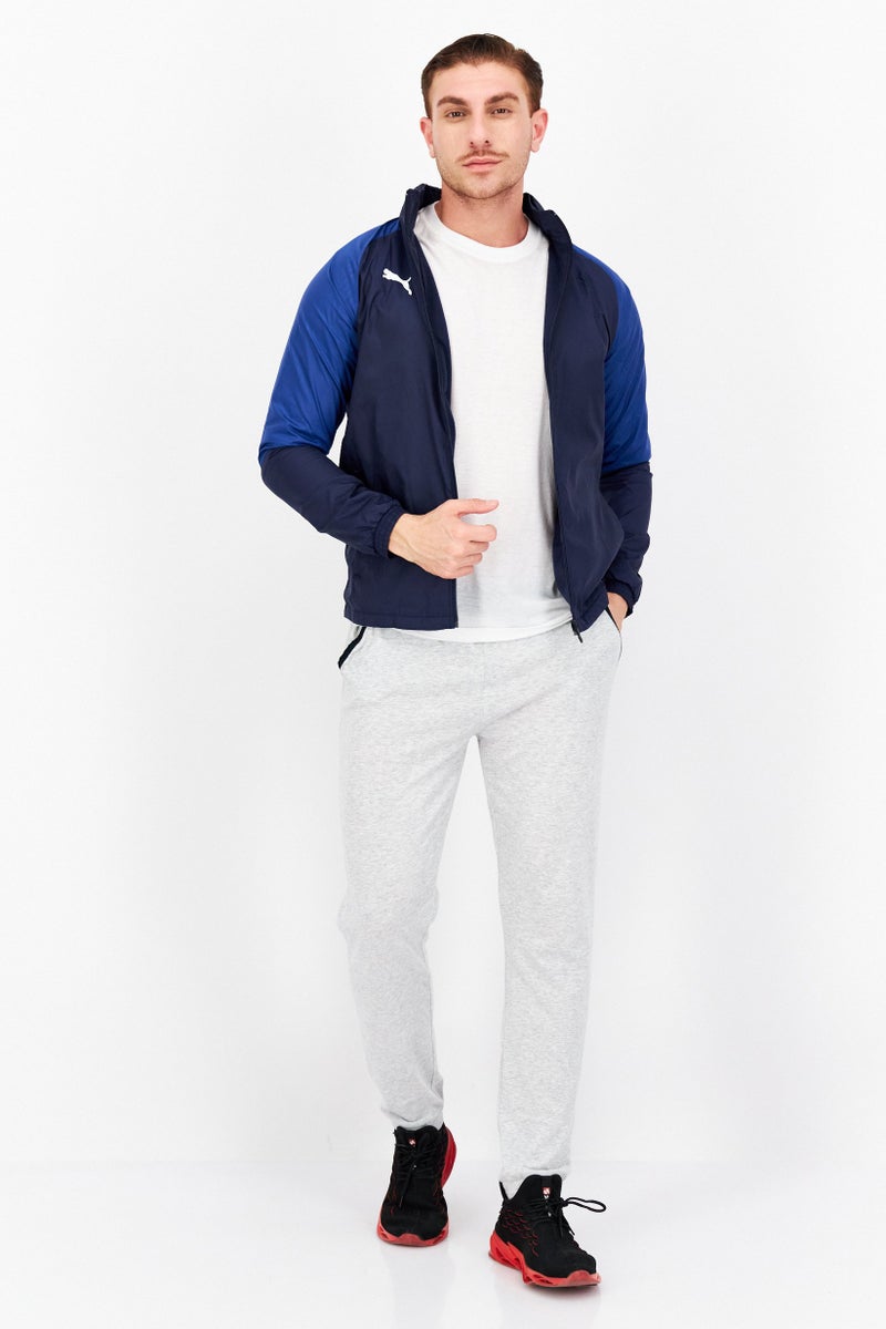 PUMA سترة رياضية مناسبة للرجال، باللون الأزرق الداكن - Image 4