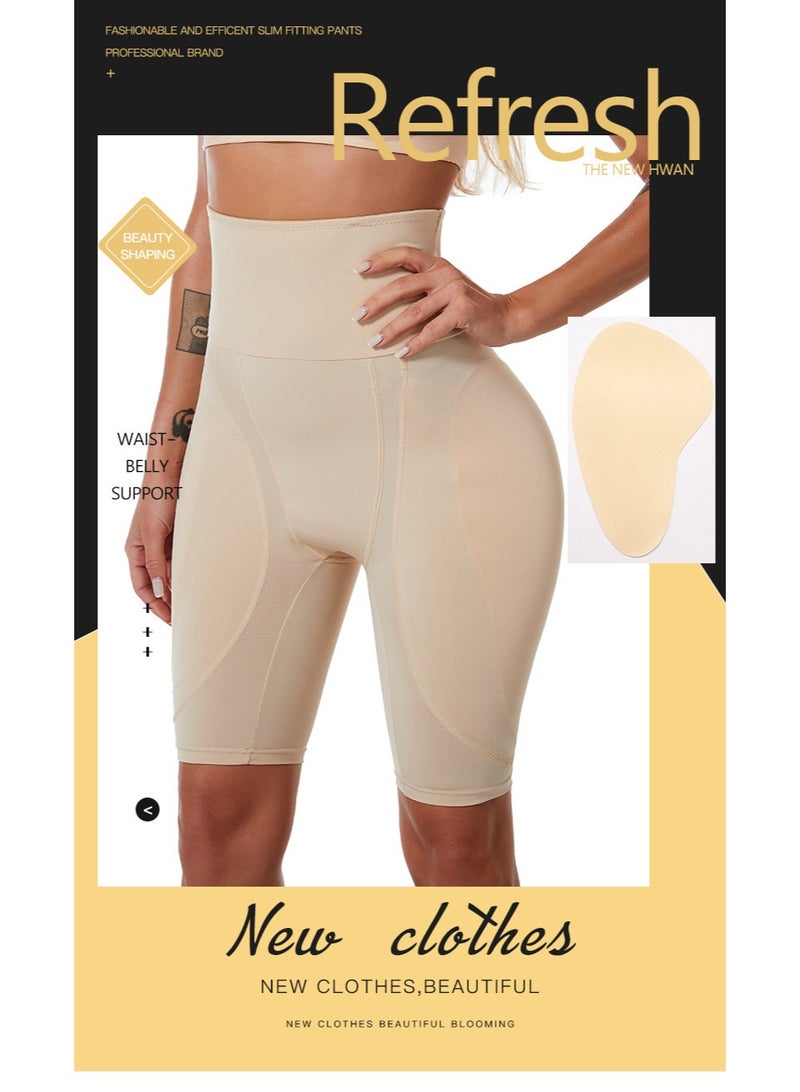 KUYING High Waisted Anti Glare Postpartum Waist Cinching And Hip Lifting Safety Pants For Body Shaping Set Of 2 - Image 4