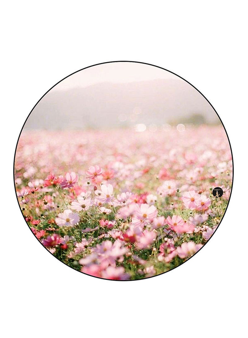 Flowers Printed Mouse Pad Multicolour