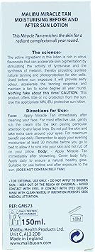 Malibu لوسيون ملبو صن ميركل تان قبل وبعد الشمس مرطب 150 مل - Image 2