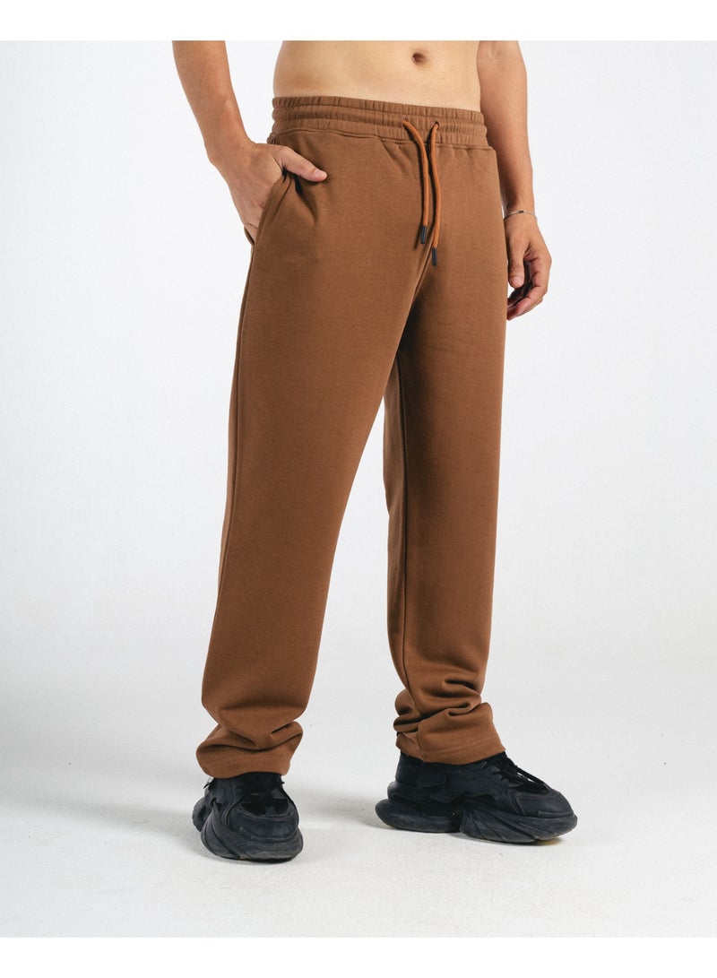 Feathers Men’s straight leg cotton sweatpants with a back pocket - Image 3