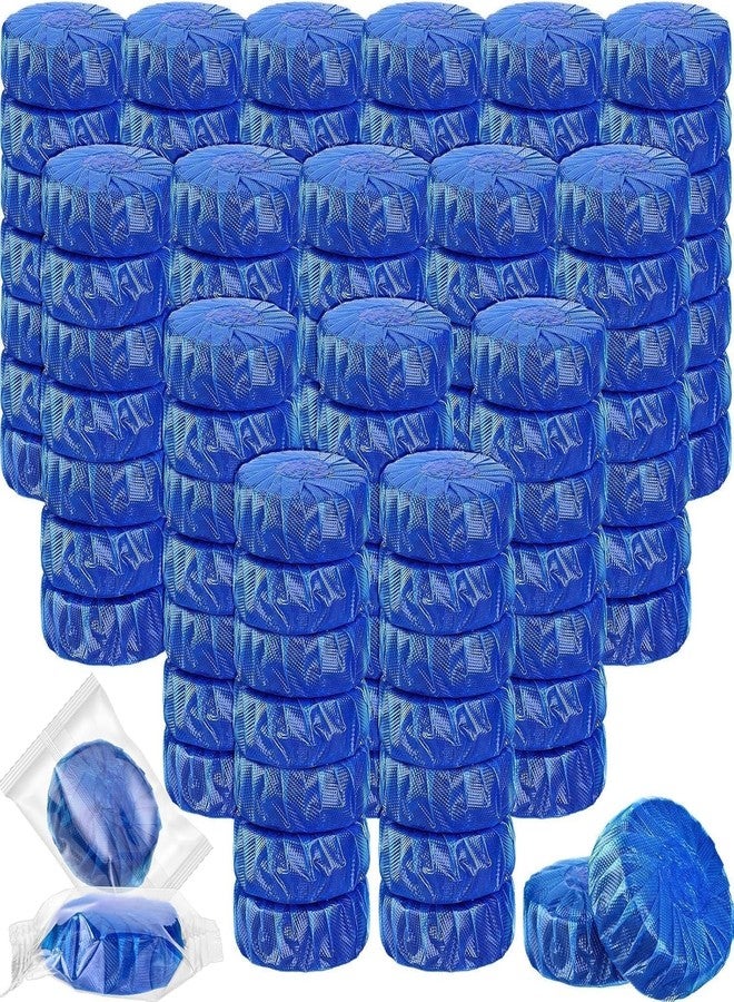 CEPLO Automatic Toilet Bowl Cleaner Tablets – Flush Tank Blue Cleaning Tabs with Deep Clean Bubbles – Powerful Toilet Tank Cleaner with Mild Lemon Scent – Long-Lasting Deodorizer (PACK OF 10) - Image 1