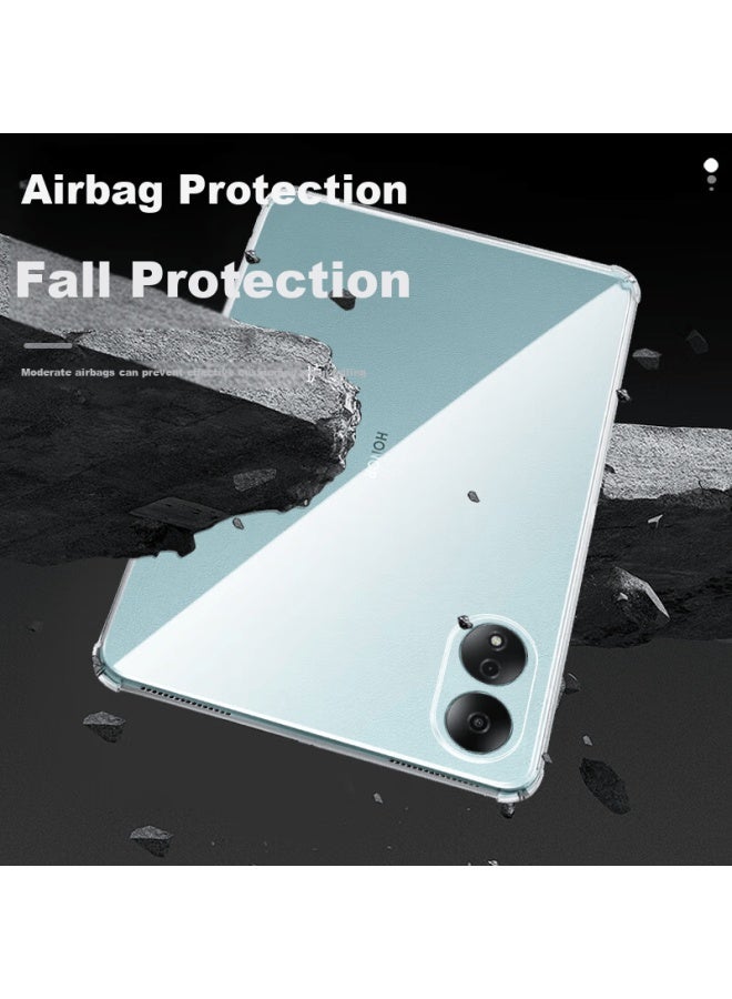 Freeson Protective Case For Honor Magicpad Tablet, 13-inch Full Coverage Shockproof With Four-corner Airbags, Anti-collision Crystal Clear Tpu Soft Shell, Transparent - Image 3