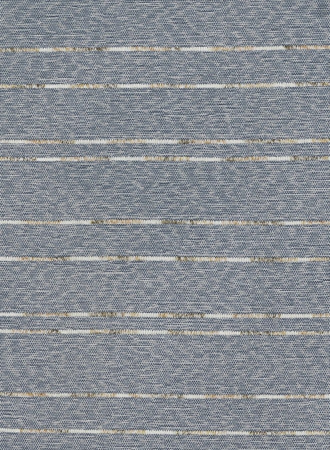 Sun Zero Dorset 2-Pack Slub Detail Magnetic Closure 100% Total Blackout Grommet Curtain Panel Pair, Denim Blue, 37" W x 84" L (2 Panels) - Image 5