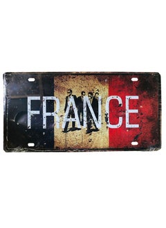 LINGWEI Metal Wall Plate Tin Sign Metal Poster Plate Painted Modern Design Car Plate Tin Metal Wall Art Signs Cafe Thick Tinplate Wall Decoration Print Poster  - Image 4