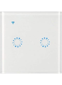 Wireless Switches WiFi Light Switch Smart Wall Compatible with Alexa Echo Google Home Assistant Control APP Touchable Light Switch Phone for iOS 1 2 3 Gang