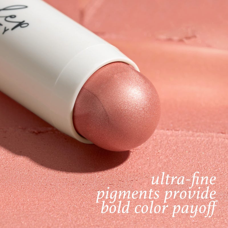 Julep Skip The Brush Cream to Powder Blush Stick - Rose Gold - Blendable and Buildable Color - 2-in-1 Blush and Lip Makeup Stick - Image 3