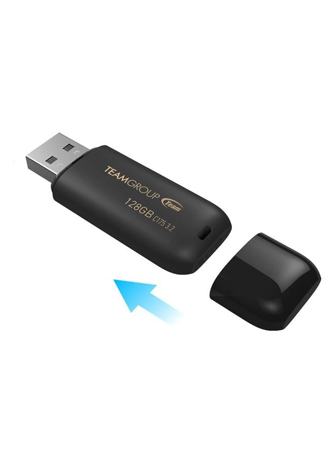 TeamGroup C175 128GB 2 Pack USB 3.2 Gen 1 (USB 3.1/3.0) USB Flash Thumb Drive, External Data Storage Memory Stick Compatible with Computer/Laptop (Matte Black) TC1753128GB22 - Image 4
