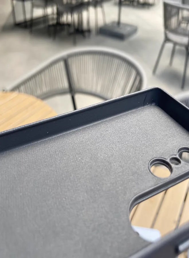 ارواق جراب هاتف Samsung Galaxy S25 Ultra 5G من الجلد الأصلي الفاخر، جراب هاتف كامل الحماية مقاوم للصدمات S25 Plus Ultra S25+، أزرق داكن - Image 4