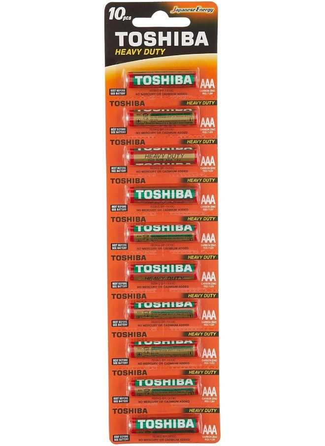 Toshiba Heavy Duty AAA 10 Pcs Battery Pack - pzsku/Z8092E30B246A5DFF4BAEZ/45/_/1732205129/360aafb2-1da7-4bff-beac-3c152fa7a194