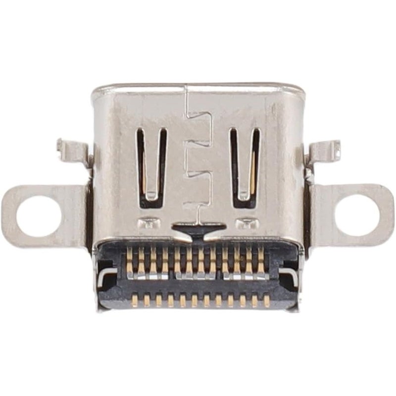 FILFEEL 10 Pack USB C Charging Port Replacement Metal Housing Type C Connector for Fast Charging Data Transfer - Image 1