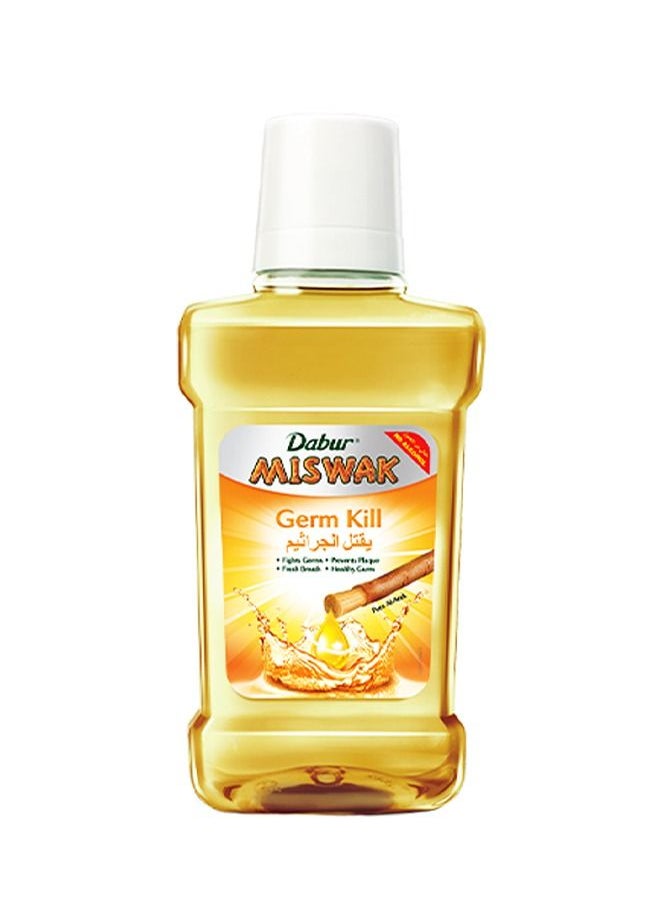 Dabur - Dabur Miswak Germ Kill Mouthwash | Enriched with Al Arak | Alcohol-Free | Removes Germs & Prevent Cavity | For Fresh Breath - 250ml - Image 1
