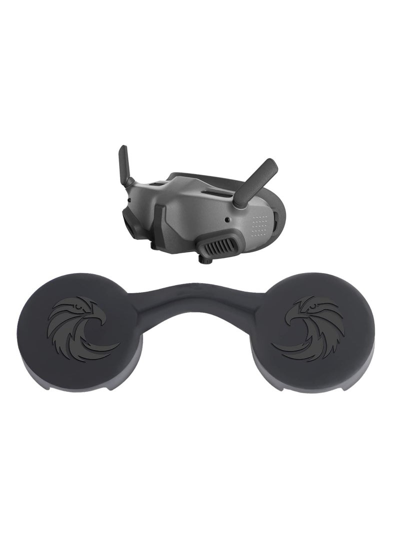SYOSI Protective Cover for DJI Avata Goggles 2 Lens Protector Accessories, Eye Mask Silicone Case Protector for DJI Goggles V2 FPV Drone Accessories Flight Glasses  - Image 1