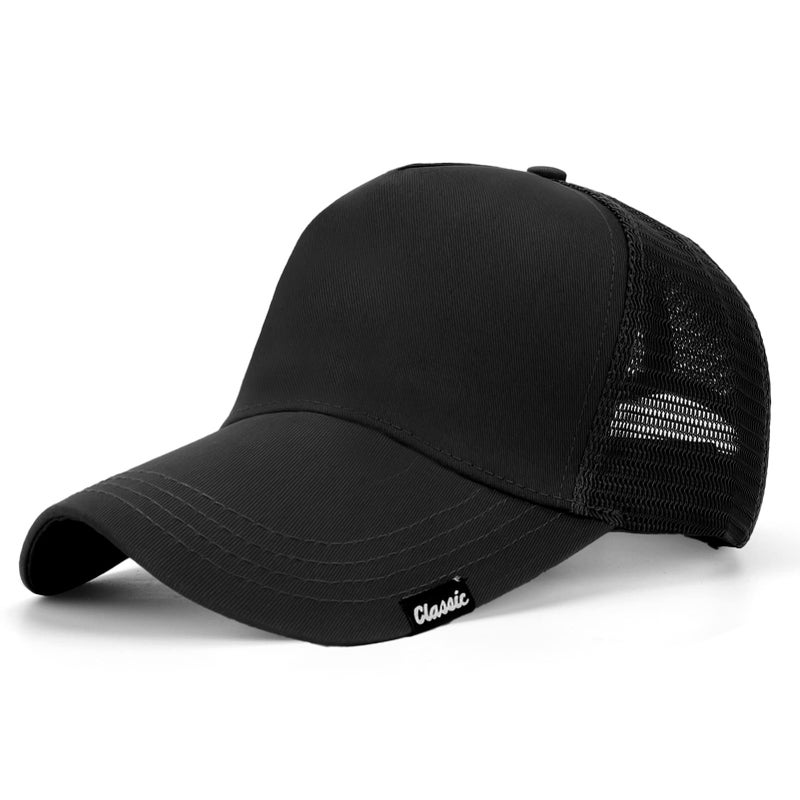 Ztl Oversize XXL Baseball Cap for Men, Extra Large Hat for Big Heads 23.6"-25.6", Plus Size Structured Mesh Dad Trucker Hats - Image 1