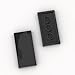 YUJHITP 100 Piece Black Building Tiles Bulk Assortment Pack 2x4 Tiles Accessories for Building Compatible with Lego Parts and Pieces - Image 2