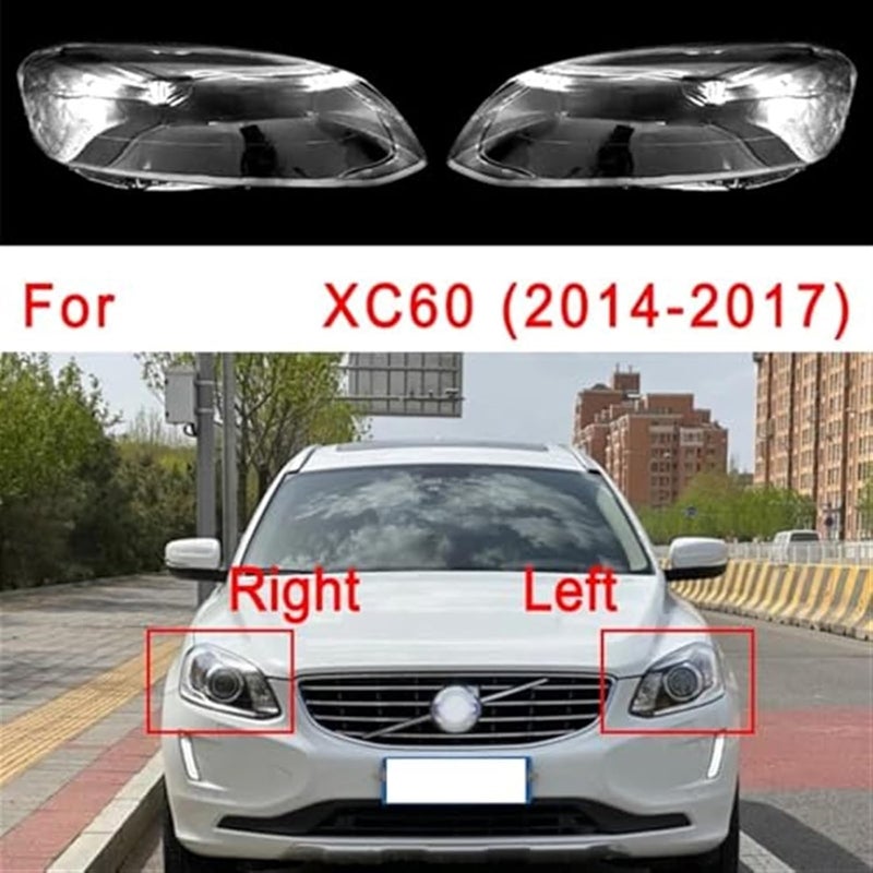 Vuzmode Headlight Glass Lens Cover for Volvo XC60 (2014-2017) - Image 5