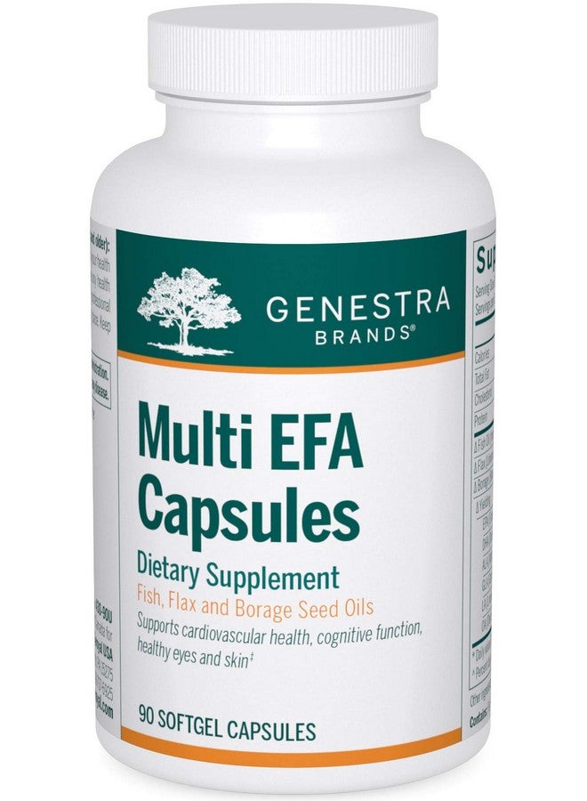 Genestra Brands Multi EFA Capsules | Unique Blend of Fish, Flax, and Borage Seed Oils | 90 Softgel Capsules - Image 1