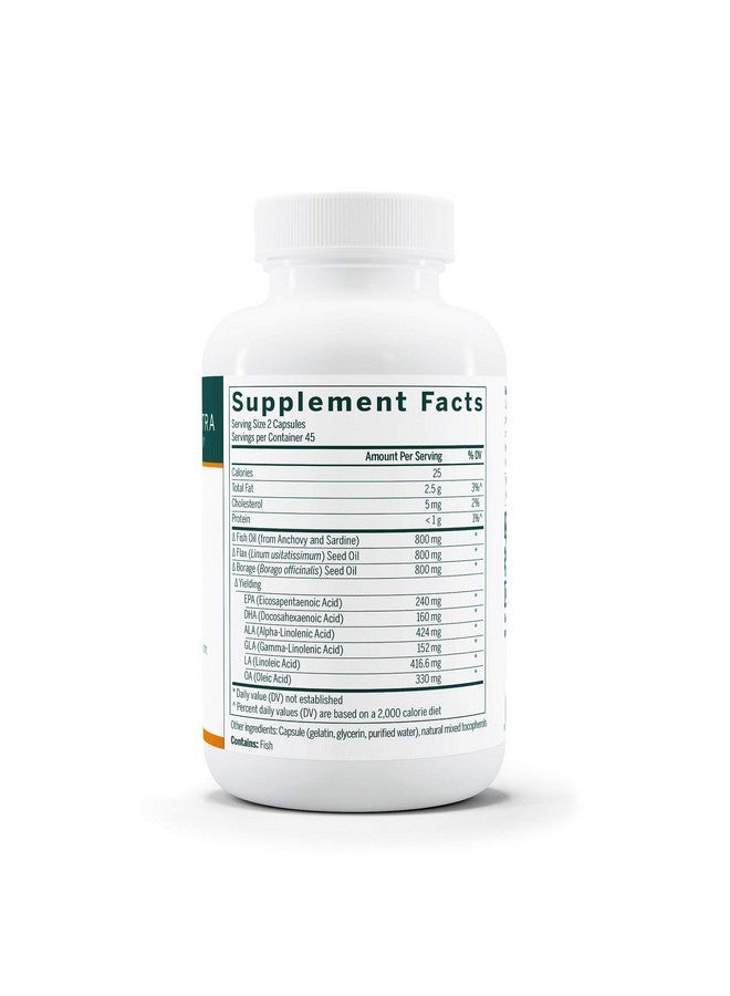 Genestra Brands Multi EFA Capsules | Unique Blend of Fish, Flax, and Borage Seed Oils | 90 Softgel Capsules - Image 2