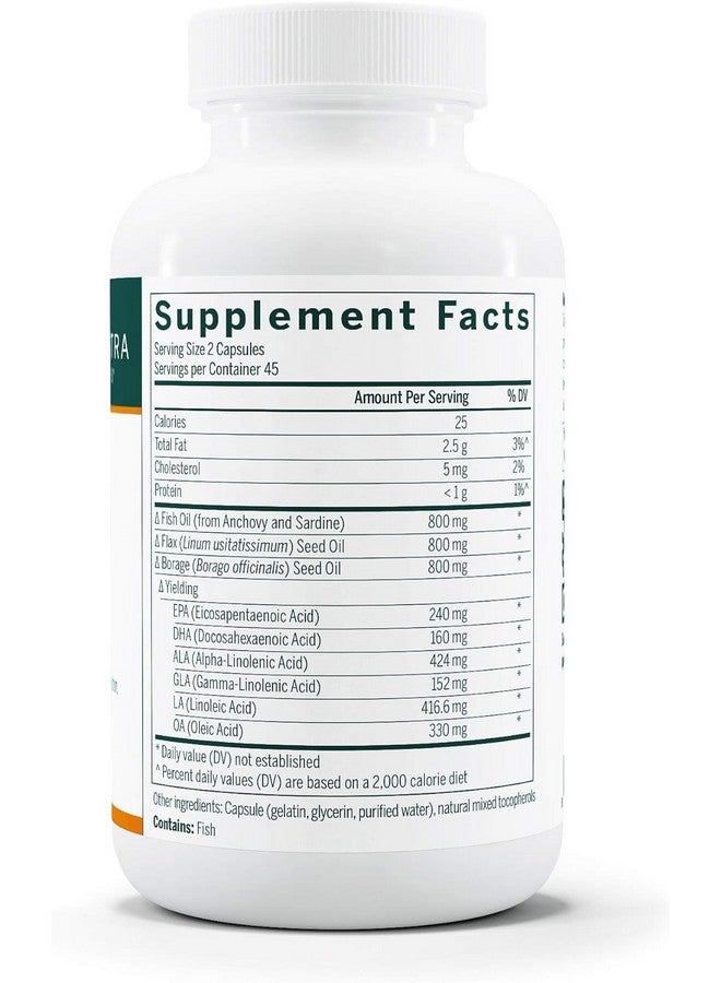 Genestra Brands Multi EFA Capsules | Unique Blend of Fish, Flax, and Borage Seed Oils | 90 Softgel Capsules - Image 3