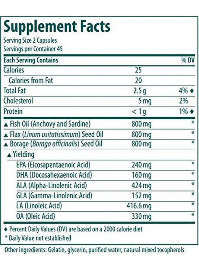 Genestra Brands Multi EFA Capsules | Unique Blend of Fish, Flax, and Borage Seed Oils | 90 Softgel Capsules - Image 5