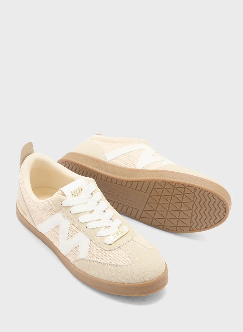 STEVE MADDEN Degree Lace Up Low Top Sneakers