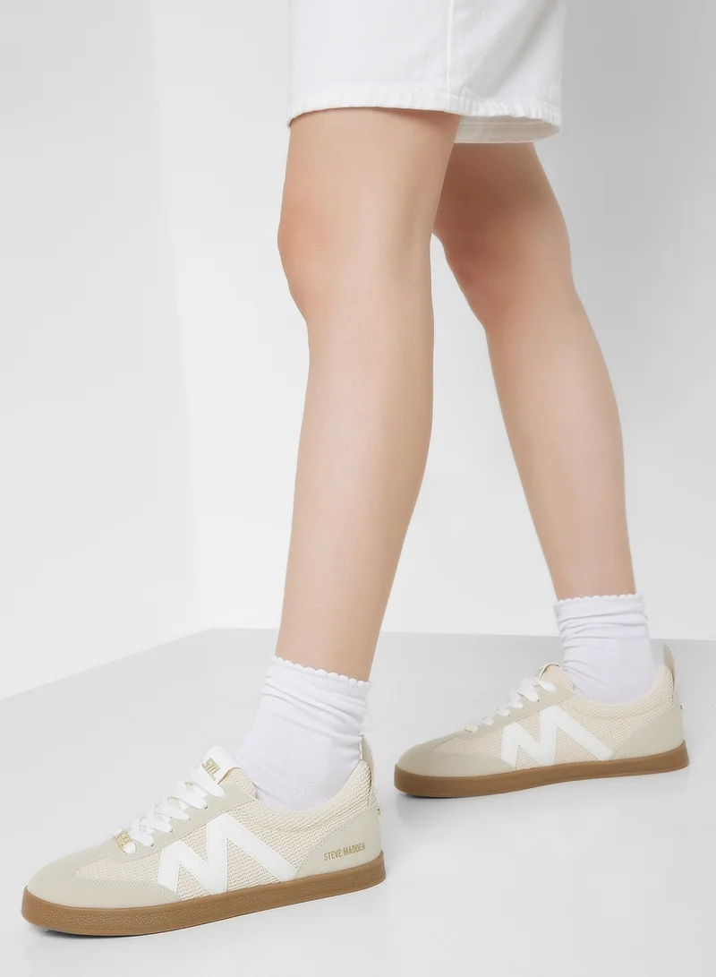 STEVE MADDEN Degree Lace Up Low Top Sneakers