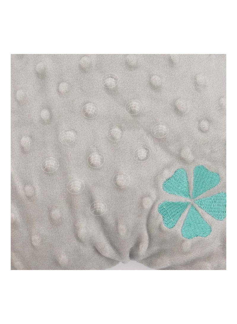 Baby sleeping Touch Toy, Newborn Comfort Blanket Stuffed Toy with Teether, Baby sleeping Security Toy, Soft Touch Tag Safe Snuggle Comfort Sleeping Doll for Newborn Baby Girls Boys Gifts, Elephants - Image 5