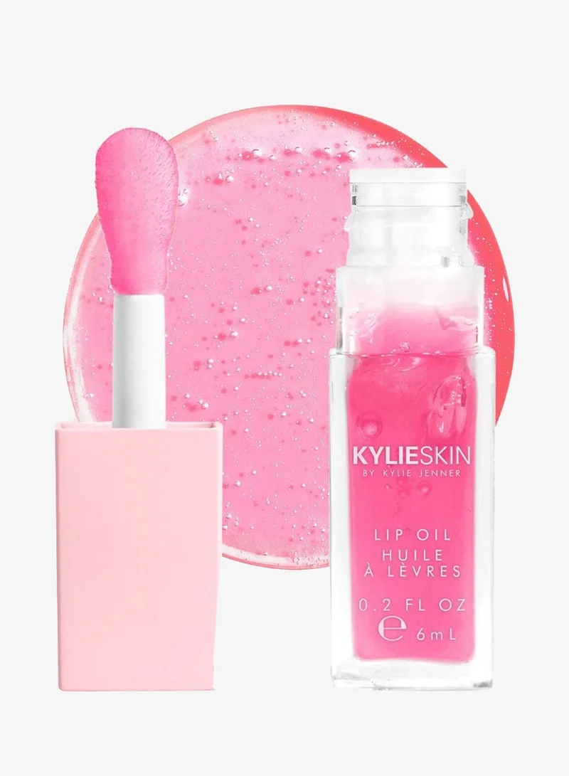 Kylie Cosmetics clear KYLIE Skin Strawberry Lip Oil, 6ml for Women | Best Price UAE