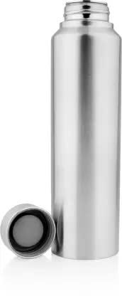VISAXMI Stainless Steel Water Bottle 1 liter Fridge Water Bottle Set of 3 1000ml Silver - Image 2