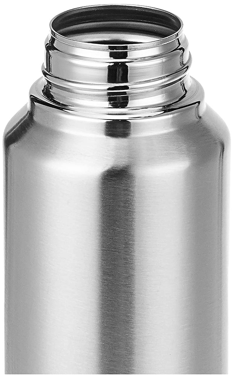 VISAXMI Stainless Steel Water Bottle 1 liter Fridge Water Bottle Set of 3 1000ml Silver - Image 4