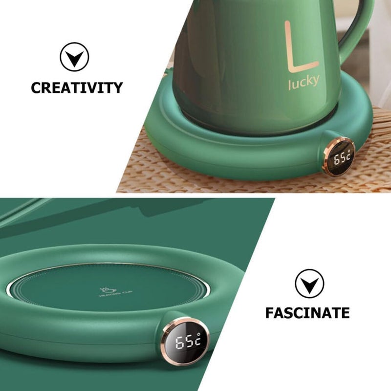 Riveira Electric Coffee Mug Warmer Automatic Shut Off 3 Adjustable Temperatures Beverage Warmer for Office Travel Home Desk Tea Coffee - Image 2