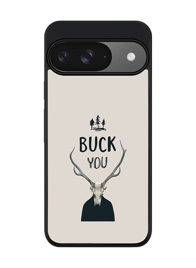 Stylizedd For Google Pixel 9 Case,Slim fit Camera Protection, Shockproof Thin Phone cover - Buck You  - Image 1